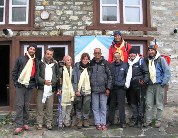 Team IRSA sull'Himalaya