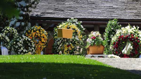 Gunter Sachs Funeral Service