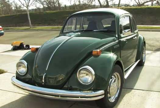 Un maggiolino elettrico