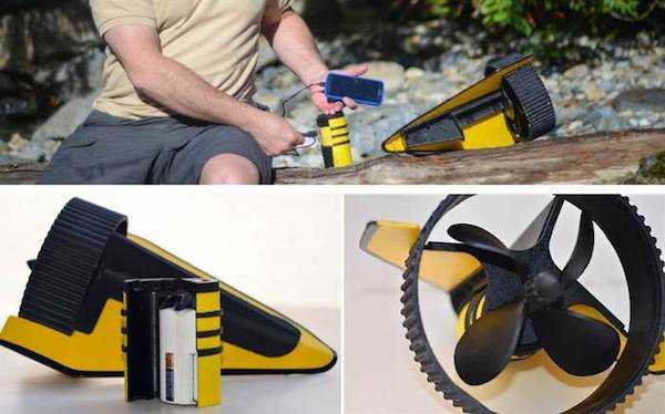 caricabatterie idroelettrico