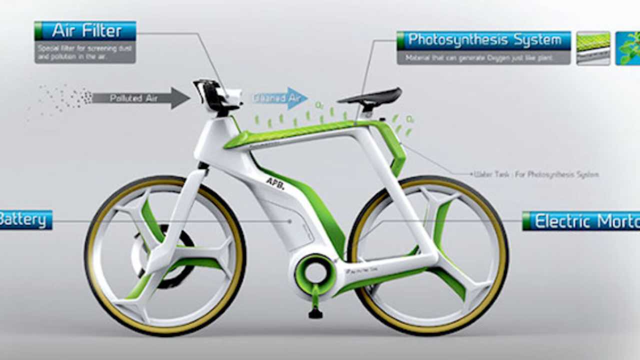 Air Purifier Bike, la bici che purifica l'aria - Idee Green