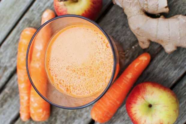 centrifugati con zenzero