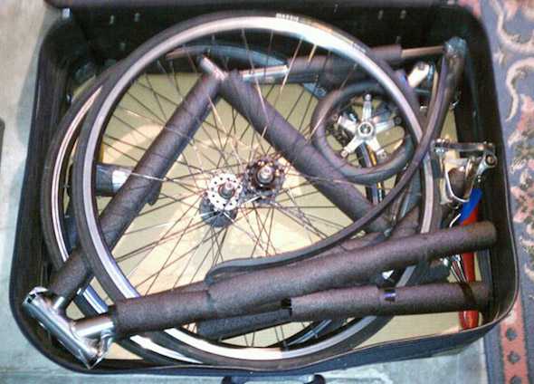 Come imballare una bici