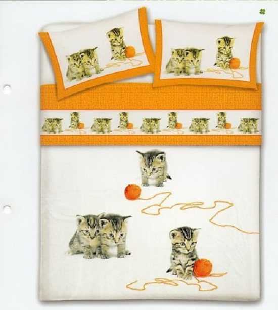 lenzuola con gatti