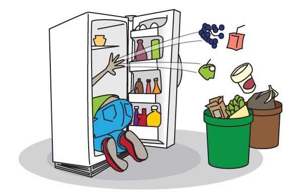 pulizia del frigorifero