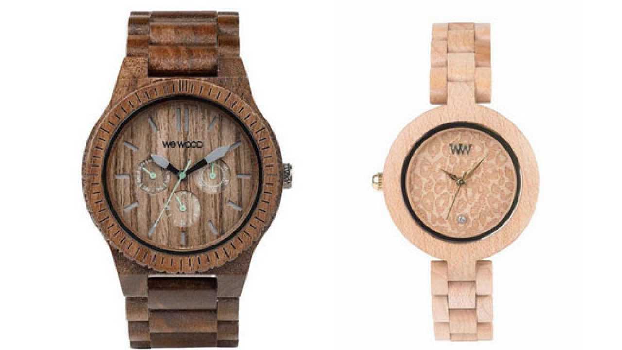 Orologi in legno per la riforestazione - Idee Green