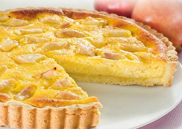 crostata ricotta e pere