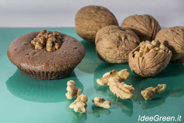 muffin nocciole e cioccolato