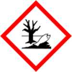 Simbolo di pericolo pericoloso per l'ambiente