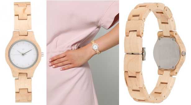 Orologio in legno Adelheid