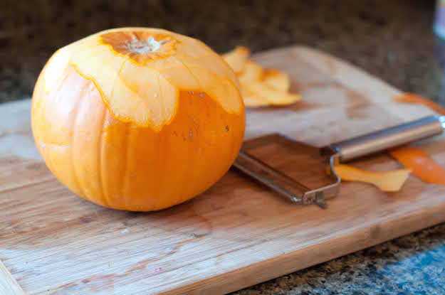 riciclare buccia zucca