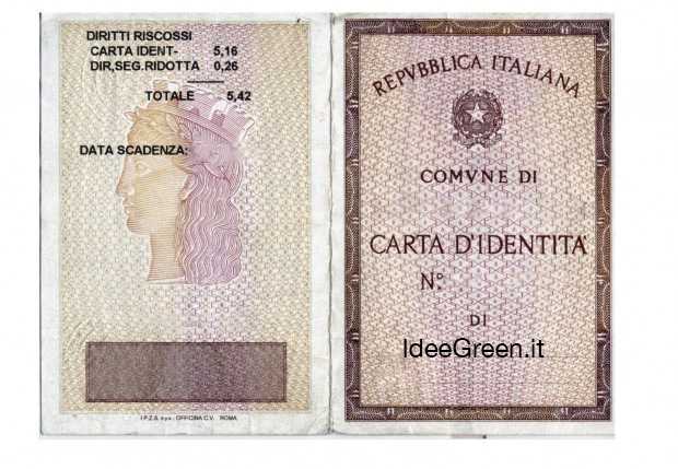 Carta D Identità Per L Espatrio