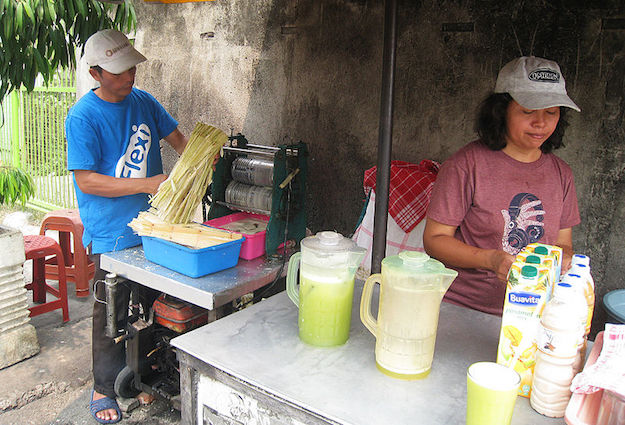 succo di canna da zucchero
