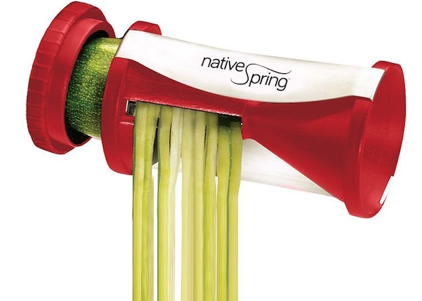 Tagliaverdure a spirale, 4 in 1 spiralizzatore per spaghetti di verdure
