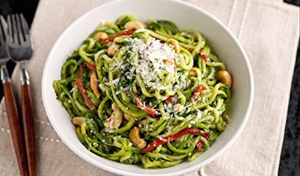 spaghetti zucchine