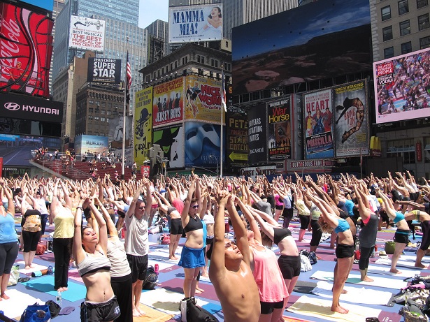 yoga Times Square
