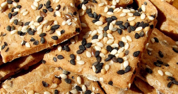 Crackers fatti in casa