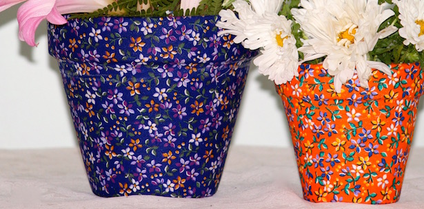 rivestire vasi terracotta