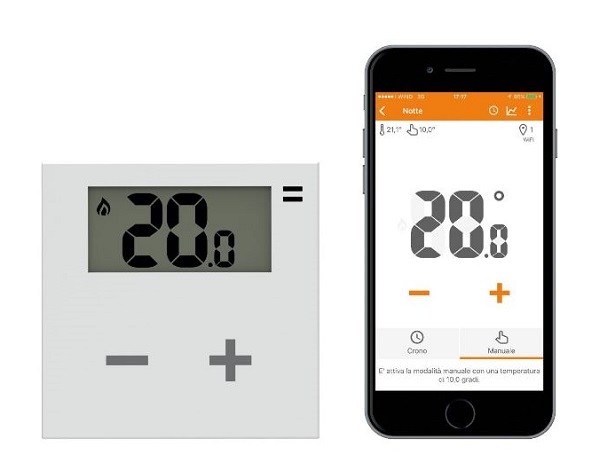 Cronotermostato wireless 