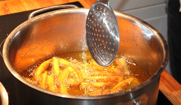 riutilizzare olio per friggere