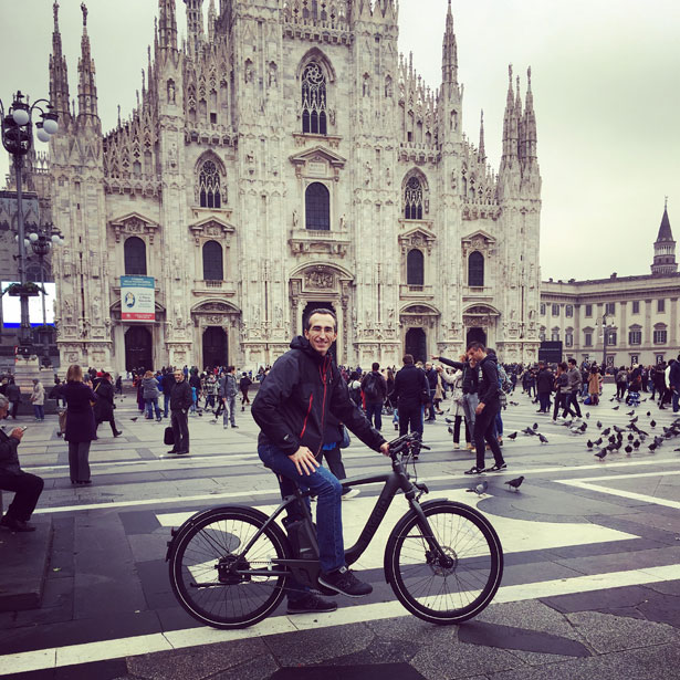 Wibike test al Duomo