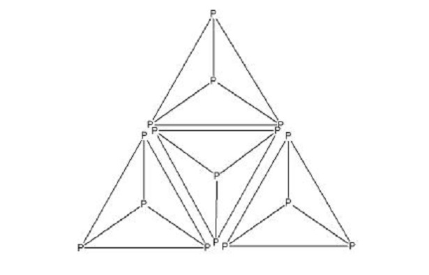molecola di fosforo fosforo molecola