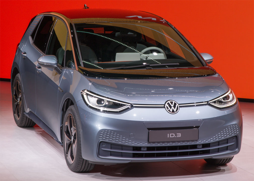 volkswagen id3 frenata rigenerativa