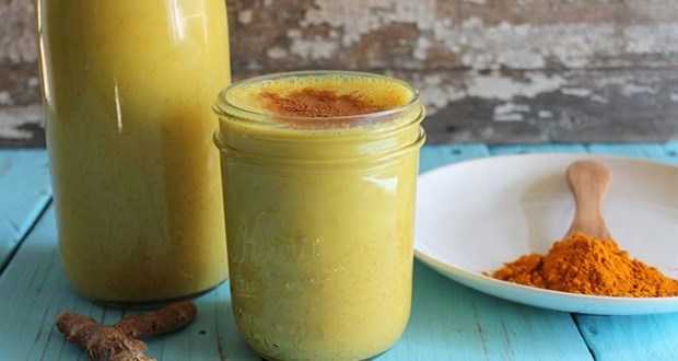 latte alla curcuma