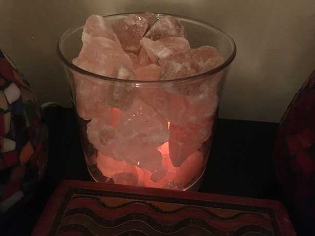 Lampada sale himalayano