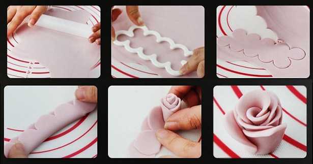 come fare rose con pasta da zucchero fai da te
