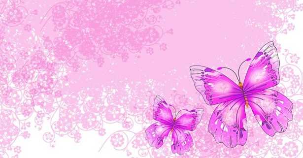 Disegni Di Fiori E Farfalle Colorati