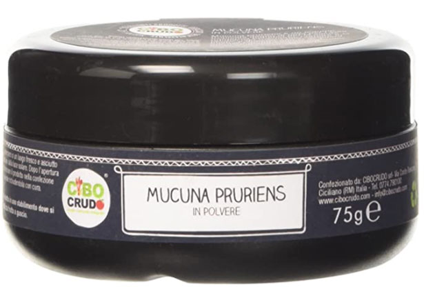 mucuna pruriens in polvere