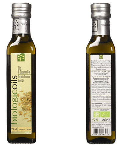 olio di sesamo bio