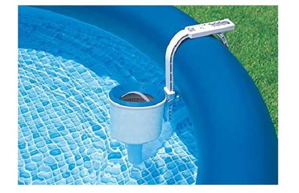 Skimmer A Rete Fine Per Piscina - Raccolfoglie Per Laghetti E Vasche - Attacco Per Palo Telescopico