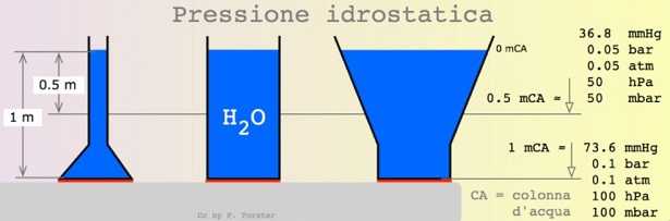 Pressione idrostatica capillare Pressione idrostatica capillare