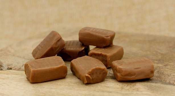 Caramelle mou al cioccolato