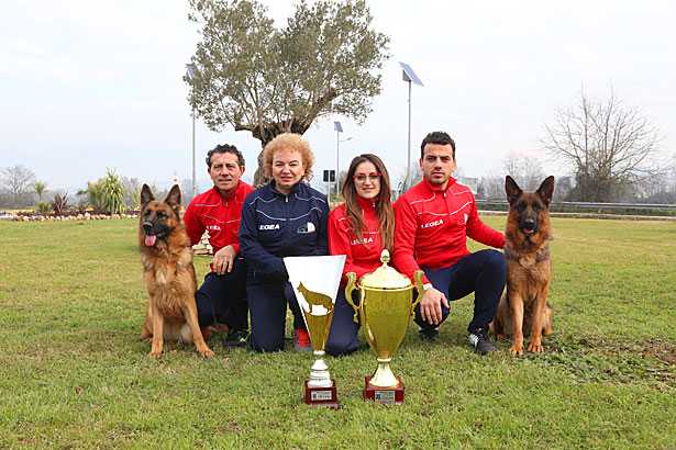 cuccioli di pastore tedesco premiati
