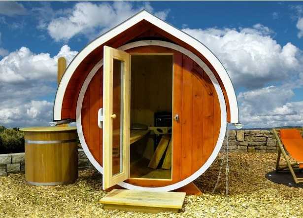 Sauna finlandese fai da te 