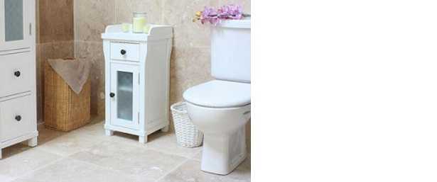 Bagni piccolissimi: pavimentazione