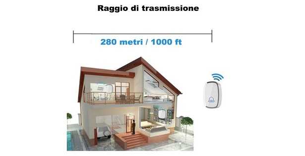 Citofono senza fili wireless Citofono senza fili wireless