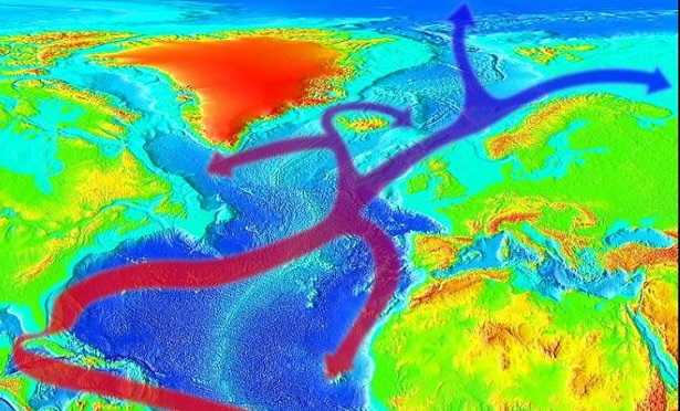 Corrente del Golfo rallentamento