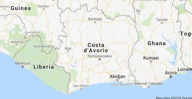 costa d avorio dove si trova copia