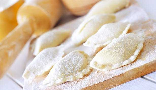 raviole ripiene di ricotta
