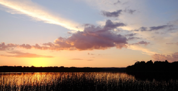 tramonto in silenzio