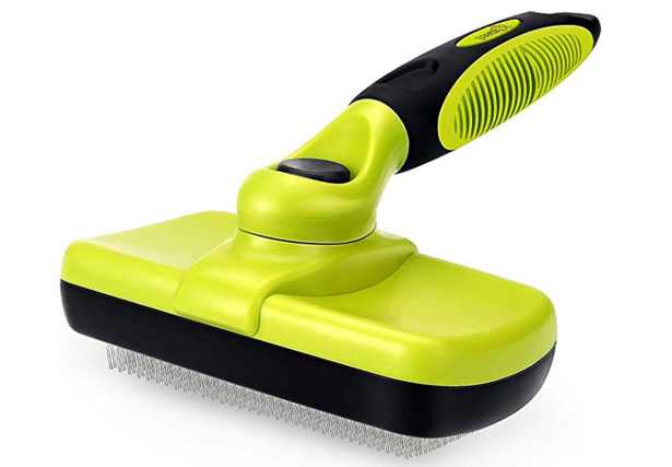 spazzola per cani autopulente