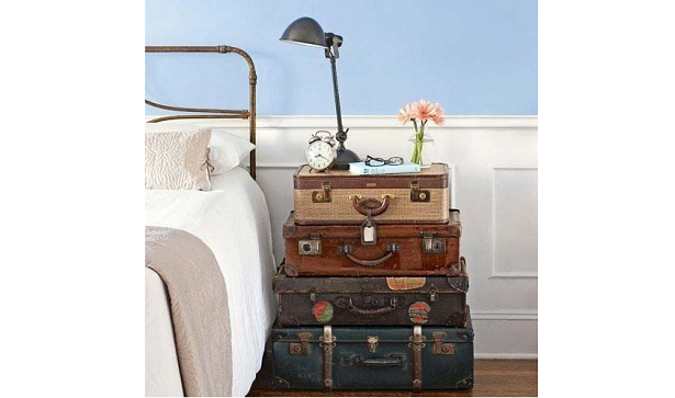 comodino di valigie comodino di valigie