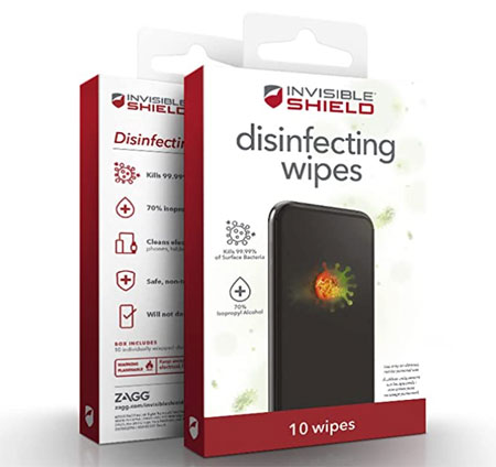 salviettine disinfettanti smartphone