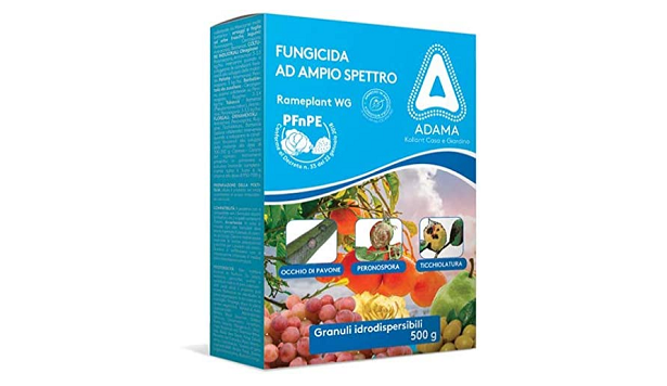 funghicida contro occhio di pavone