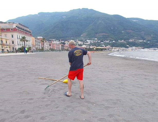 volontario arenile stabiese