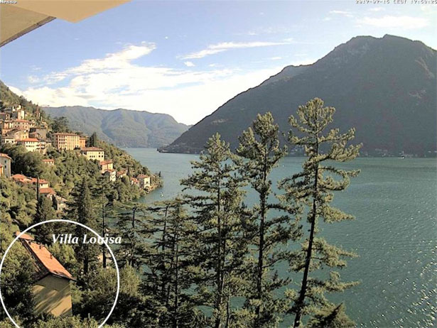 casa lago como webcam